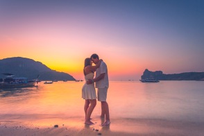 Honeymoon photography at Phi Phi