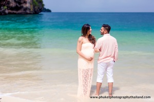 Maternity photoshoot at pranang & railey beach krabi